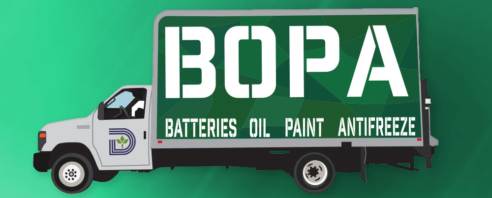 BOPA Event in Dallas - Recycling Batteries Oil Paint Antifreeze
